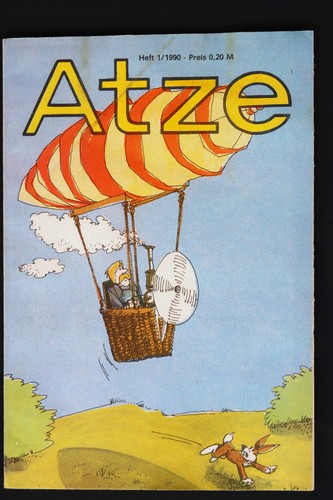 Atze 1990 ddr comic - 1, 1990,