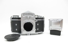 Ihagee Dresden Exakta Varex VX SLR Kamera Gehäuse inkl. Prisma + Lichtschacht