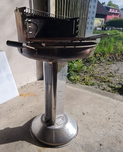Edelstahl rundgrill - edelstahl,