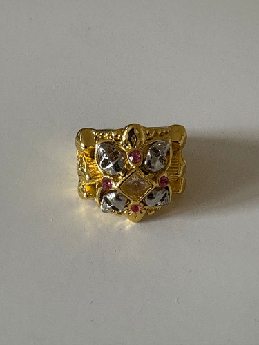 Goldfarbener totenkopf - goldfarbener,