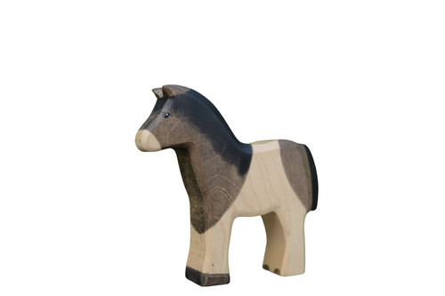 Pony pferd holzfigur - pony,