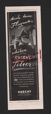 STUTTGART BAD CANNSTATT, Werbung 1940, Knecht KG Schmieröl-Spaltfilter