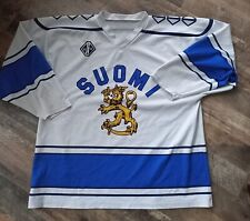eishockey trikot SUOMI FINLAND NHL hockey sz XL JERSEY TACKLA vintage