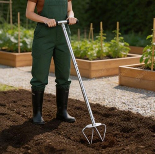 Gartenkralle mit stiel - gartenkralle,