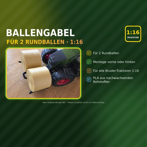 Ballengabel passend für