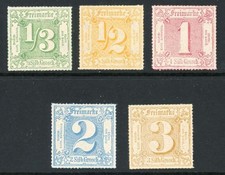 Thurn + Taxis Nr. 46-50