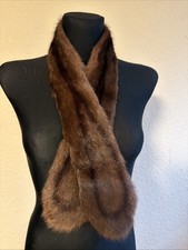 Schal Echt Pelz Krawatte