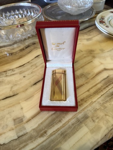 Cartier paris gas feuerzeug - cartier,