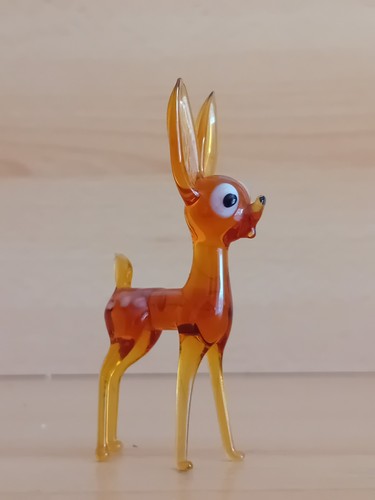 8cm lauscha rehkitz bambi - 8cm,