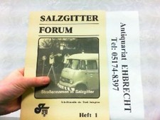 Straßennamen in Salzgitter. Salzgitter Forum Heft 1. Salzgitter: 65957
