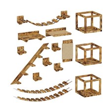 QLS Katzen Kletterwand Set XXL