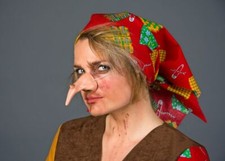 Hexennase aus latex - hexennase,