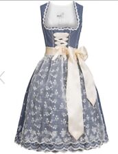 *MarJo* Zauberhaftes Dirndl Spitze Bestickt G 38 M Oktoberfest~Wasen~Motto NP179