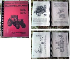 TRAKTOR "BELARUS" MTS-80 / MTS-82 HANDBUCH,FORTSCHRITT,REPARATURANLEITUNG,IFA
