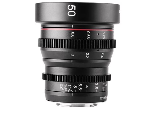Meike 50mm cinema lens - meike, t2.2