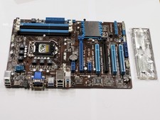 ASUS P8Z77-V LX Sockel 1155 Mainboard Motherboard S1155 inkl. Slotblech / Blende