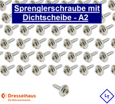 Spenglerschrauben Edelstahl A2