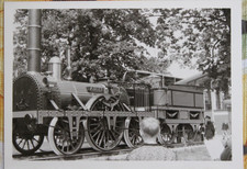 Foto 1965 Adler Dampflok Eisenbahn  Lok München IX.Int. Verkehrsausstellung AD