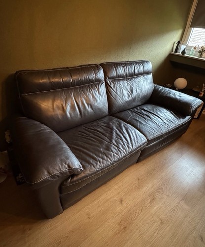 Couchgarnitur echtleder mit - echtleder,