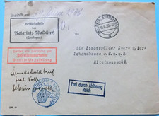 Zustellungsurkunde -Notariat Waldkirch (Breisgau) 19.06.1936 -