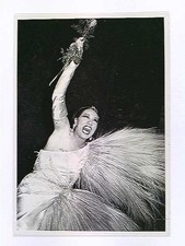 Josephine Baker, 1950, Willi Klar, Foto-AK, ungelaufen