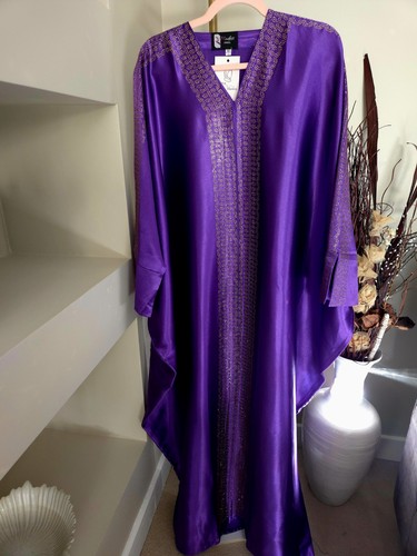 Neu satin abaya fledermaus - satin,
