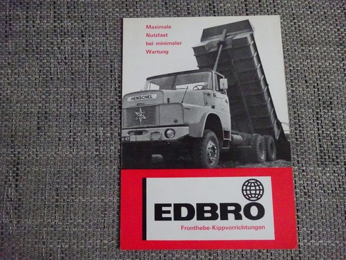 Edbro lkw truck - edbro, tipper