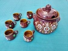 Bowleset Bowletopf + 6 Becher