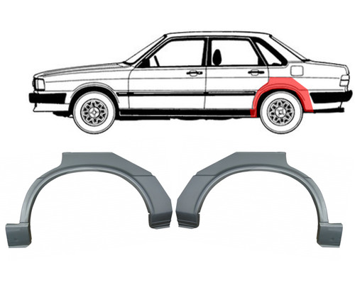 Für audi 1978 1986 - 4, tür
