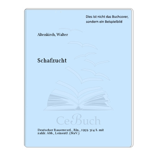 Altenkirch walter schafzucht - altenkirch,, walter: