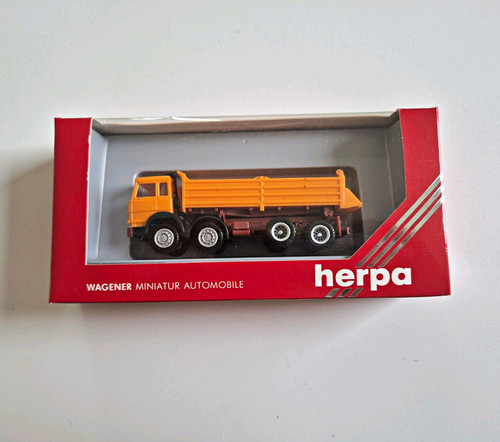 Herpa lkw kipper - herpa, orange