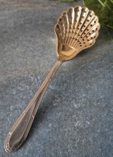 WMF Modell 200 Kreuzband seltener Streulöffel 90g versilbert