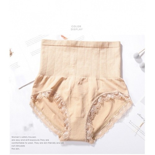 Nahtloser slip mit hoher - mit,