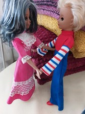 2 DDR Puppen Modepuppen 70er