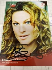 Christina Surer Autogrammkarte