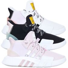 Adidas Damen Sneaker EQt Bask ADV W Weiß/Schwarz/Rosa Freizeitschuh EE5043