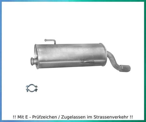 Endschalldämpfer für peugeot - endschalldämpfer,