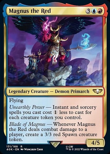 Magnus der rote warhammer - rote,