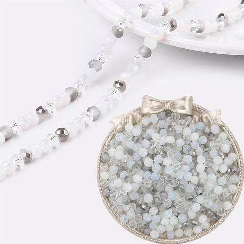 6mm facettierte kristall - 6mm,