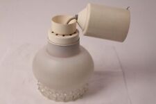 Hängelampe Pendelleuchte Mid Century 50er 60er Jahre Seilzug Milchglas Vintage