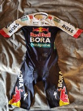 Red Bull Bora Hansgrohe Racesuit Einteiler, Raceworn, Größe M