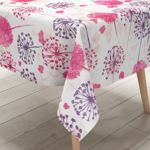 Wachstuch tischdecke dn72 rosa - wachstuch,