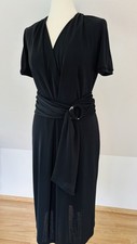 MARCCAIN KLEID schwarz Jersey