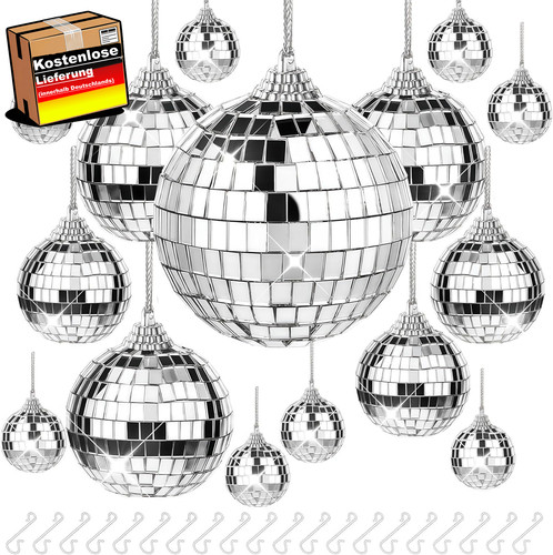 Disco spiegelball set - spiegelball,
