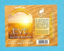 1 BIERETIKETT DER BRAUEREI