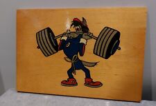 Vintage UdSSR Wand Holz Bild