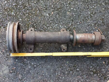 Gelagerte Welle 50 cm lang mit Scheibe und Aufnahme 30 mm....