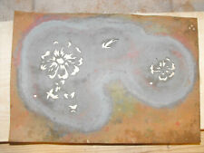 alte, seltene Malerschablone Musterschablone Wandschablone Ornament Fries /10