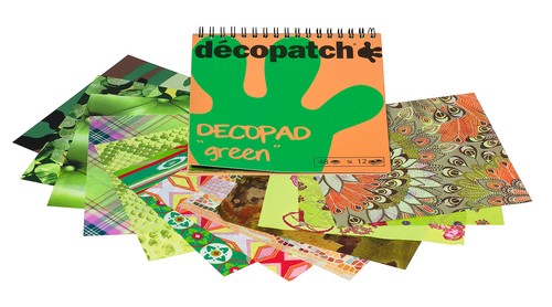 Décopatch papierblock decopad - papierblock,