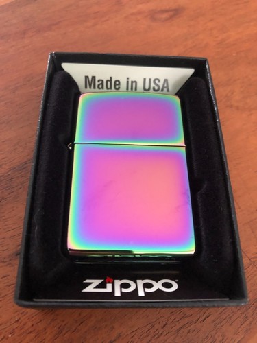Zippo feuerzeug rainbow - feuerzeug,